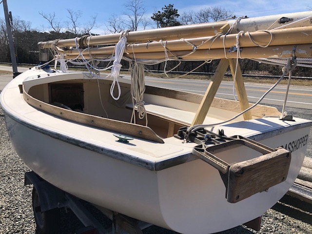 Nauset Minuteman catboat interior shot