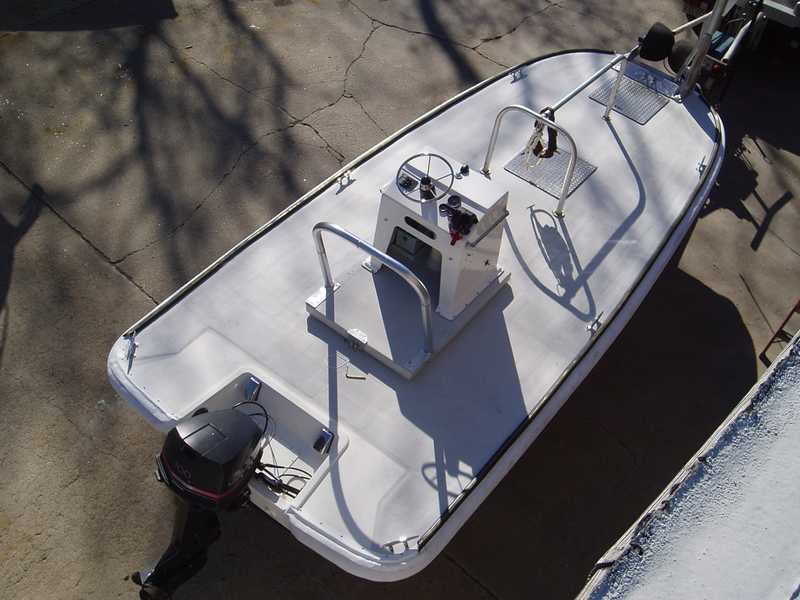 Bay Sails Marine mooring barge